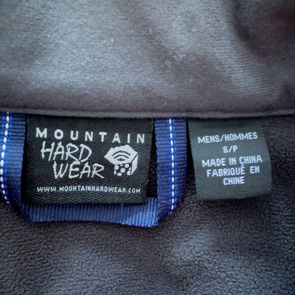 Mountain Hardwear Mens Mountain Tech Blue AirShield Jacket Sz S - Picture 4 of 13